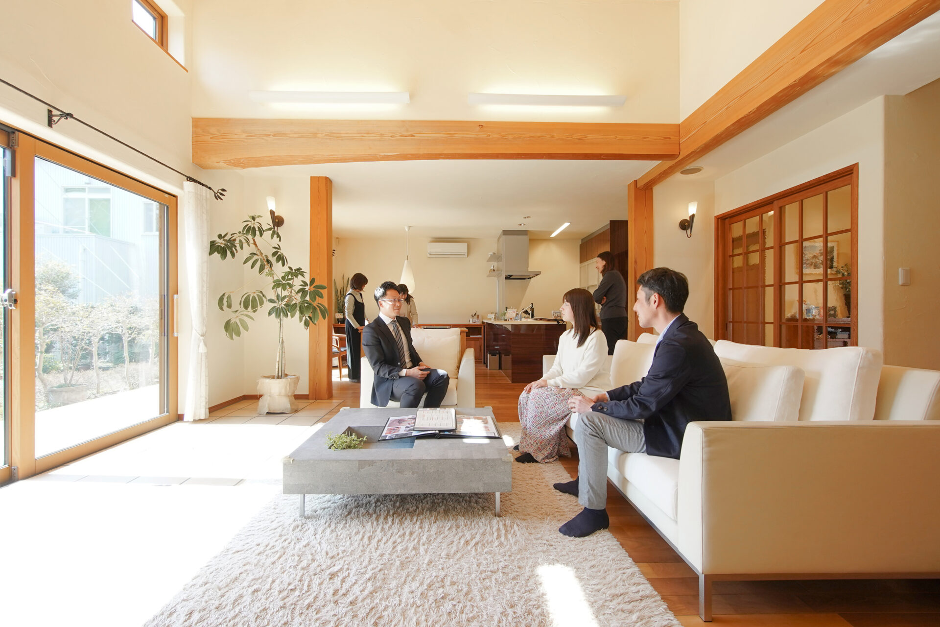 注文住宅の打合せ風景